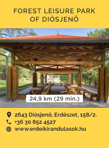 Forest leisure park of Diósjenő